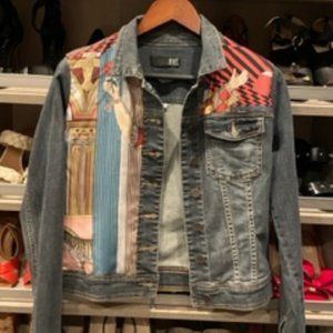 Hermes embellished denim